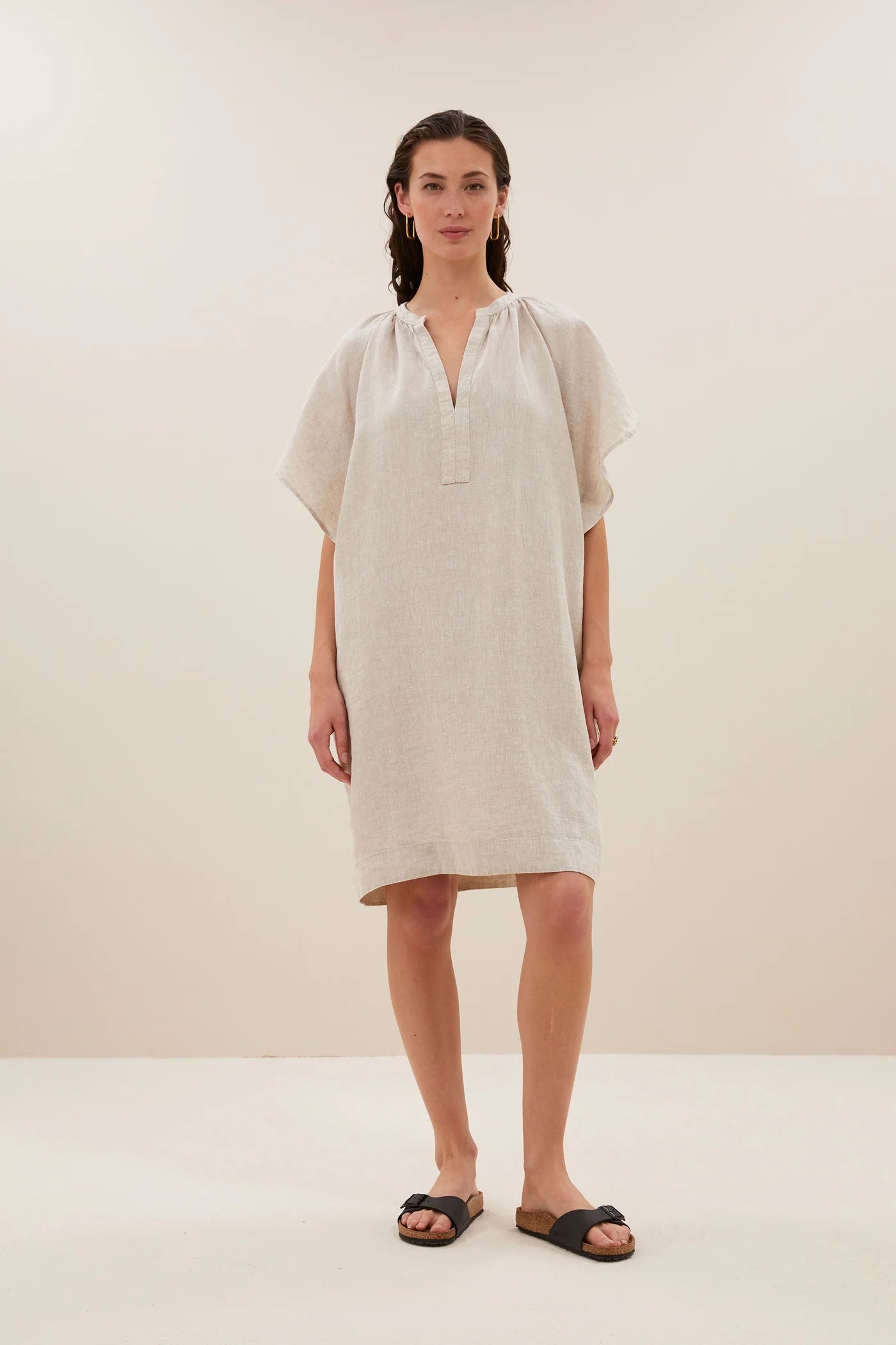Vina Linen Dress
