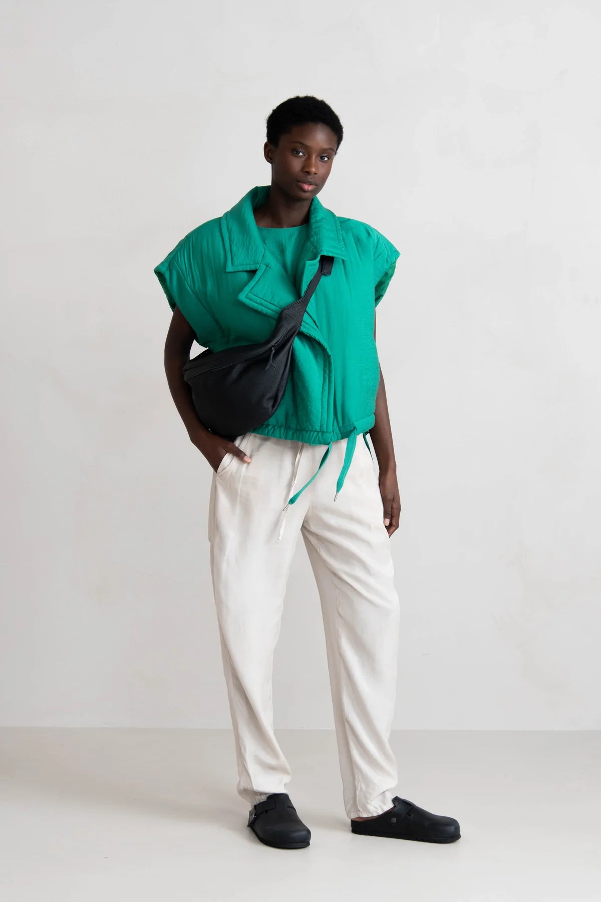 Elio jacket sage