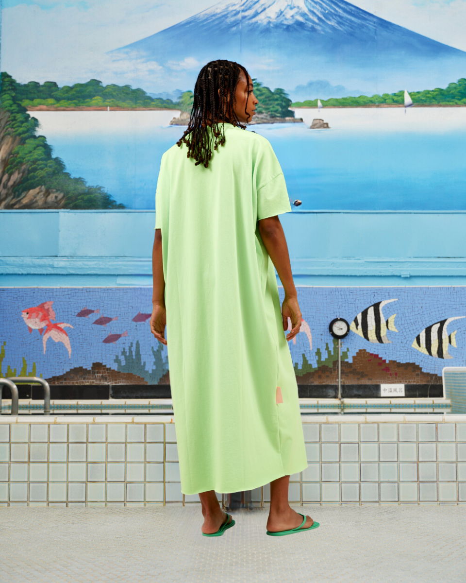 Gigi Dress Neon Lime