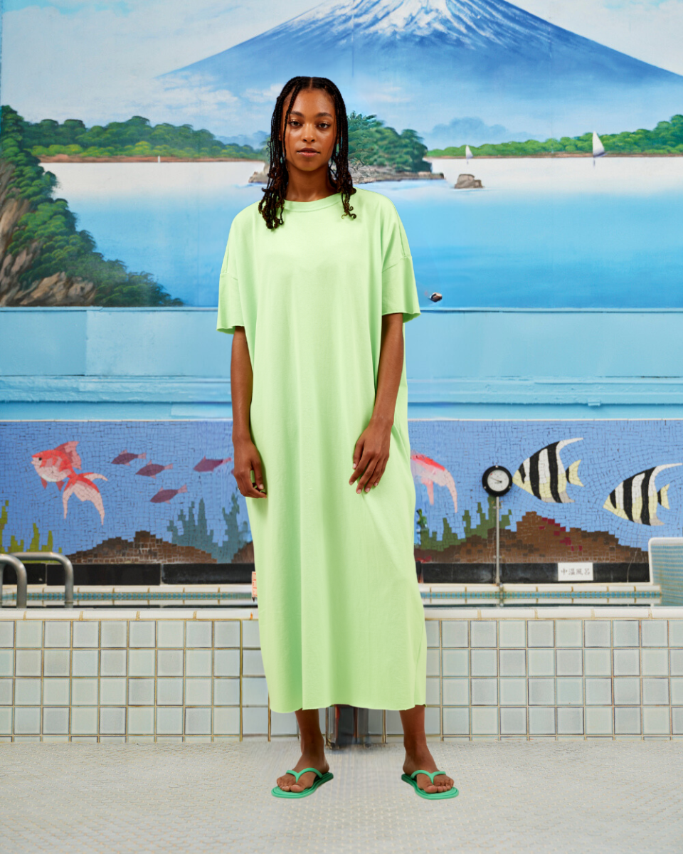 Gigi Dress Neon Lime