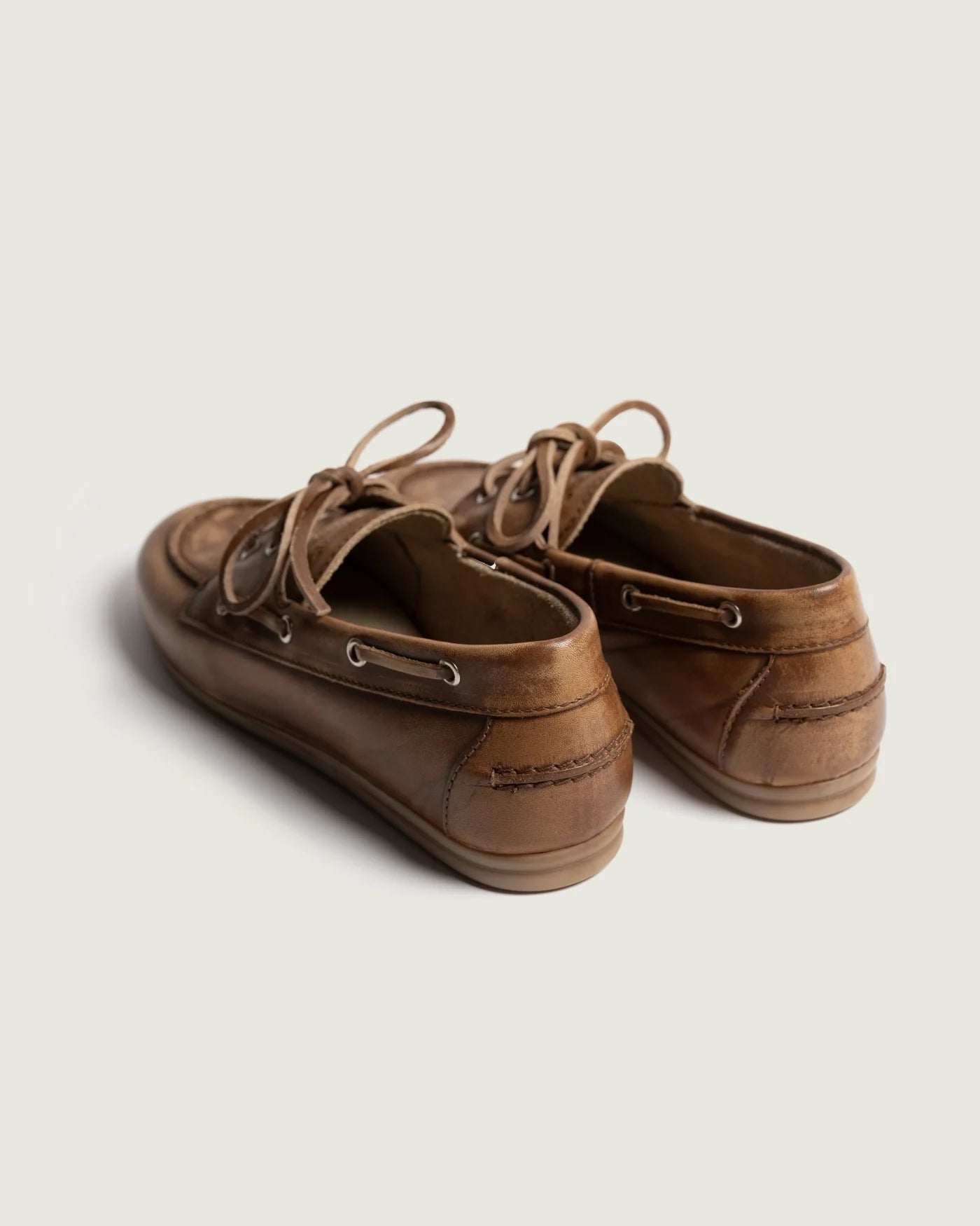 Posa Boat Loafer Brushed | Brown