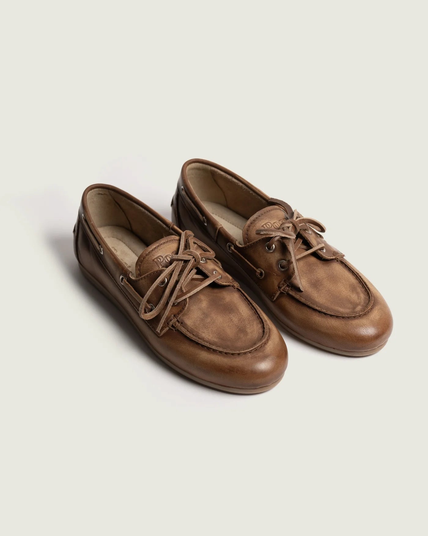 Posa Boat Loafer Brushed | Brown