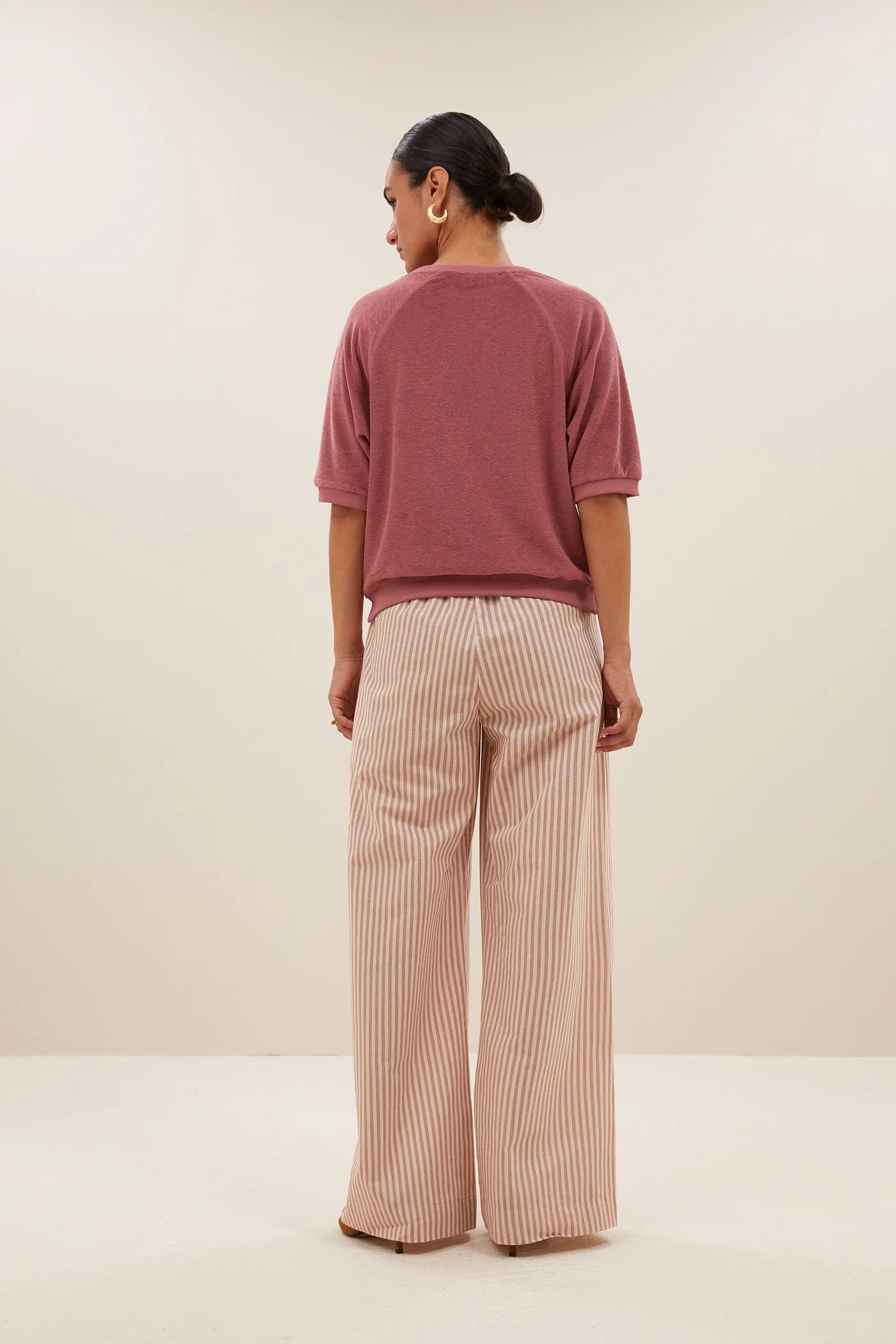 Neva Slub Top Bright Plum