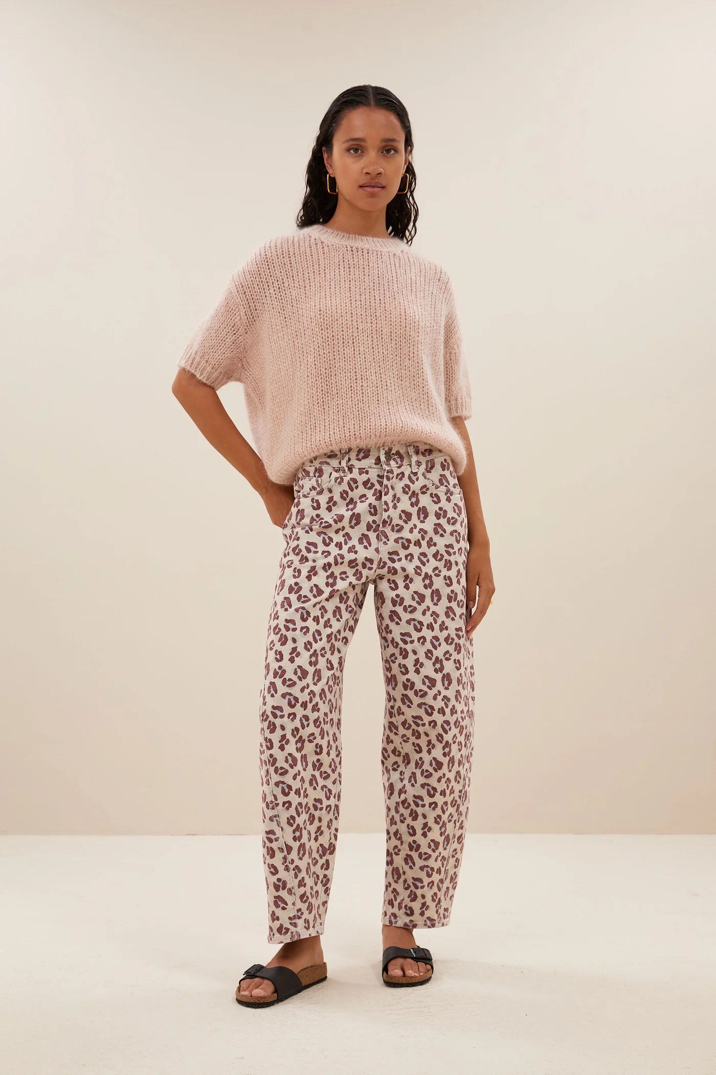 Begum Roze Cheetah Pants