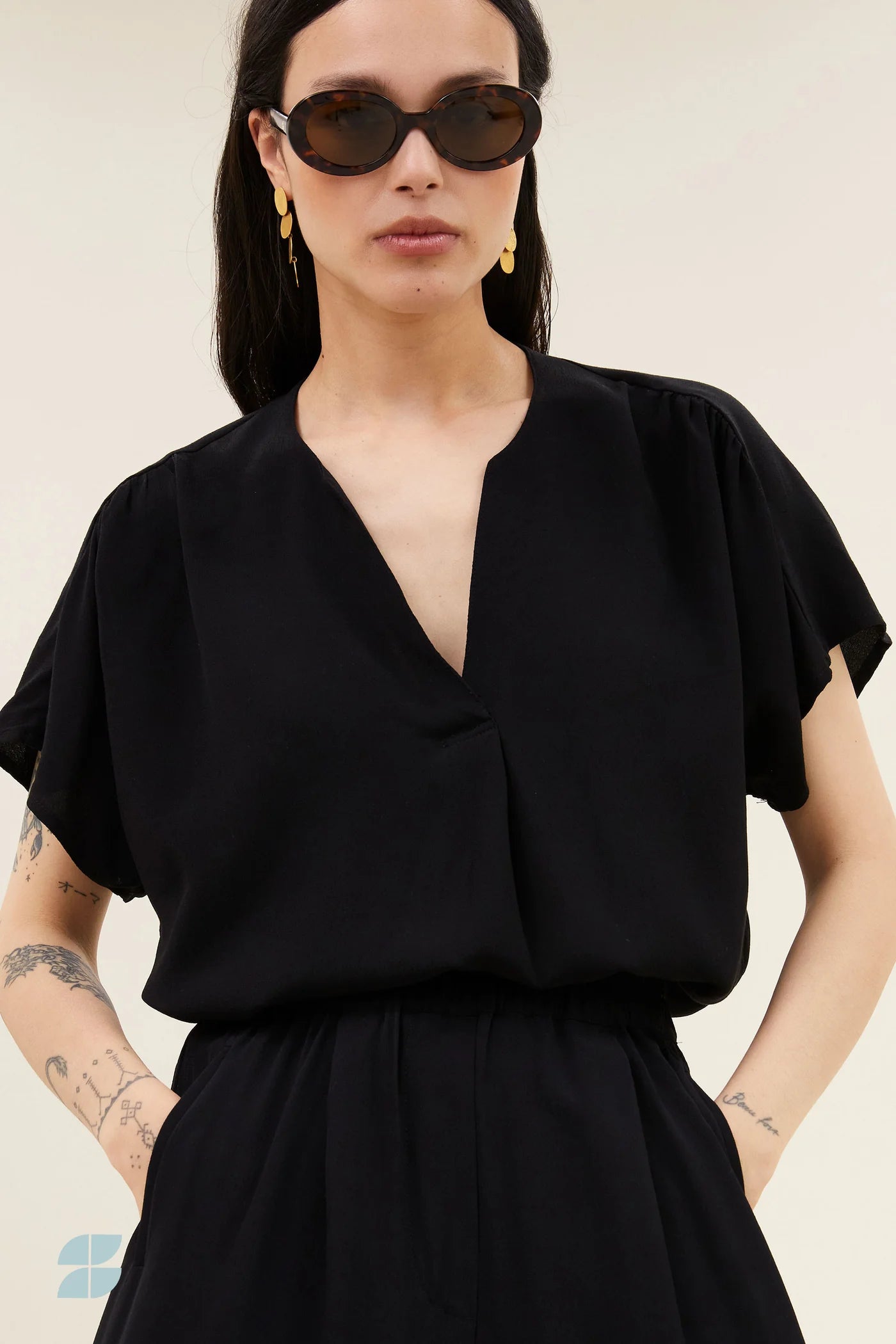 Moon Viscose Blouse