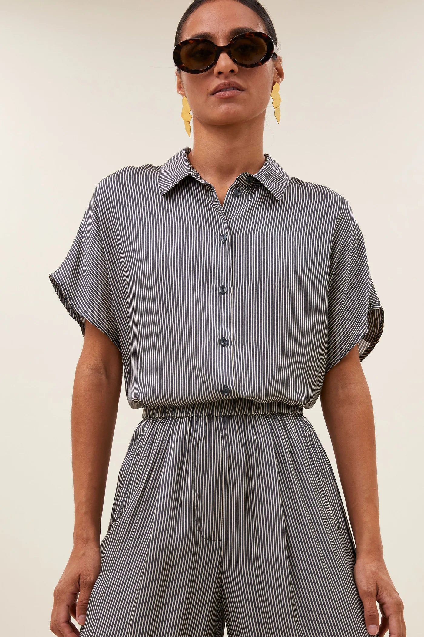 Benji Silky Stripe Pants