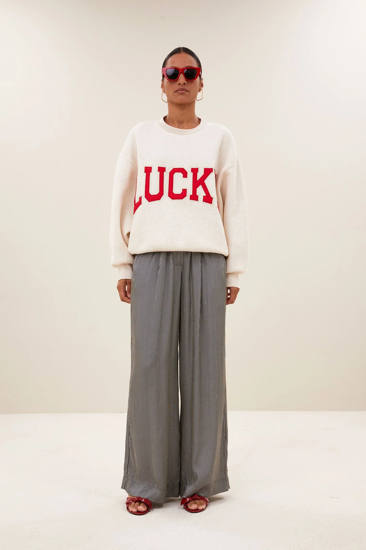 Bibi Lukcy Patchwork Sweater
