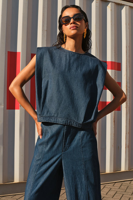 Ginza Denim top