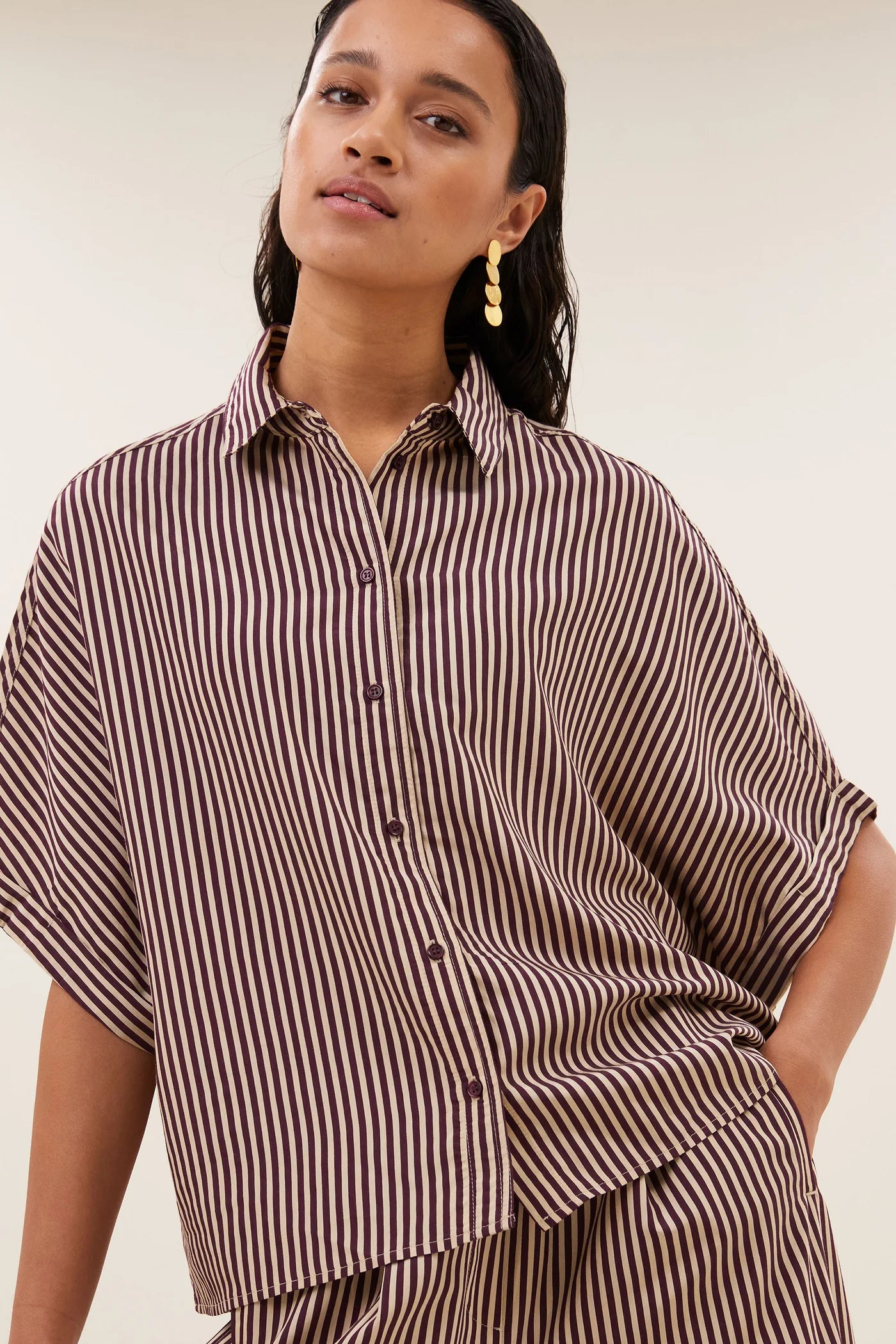 Sunny stripe blouse