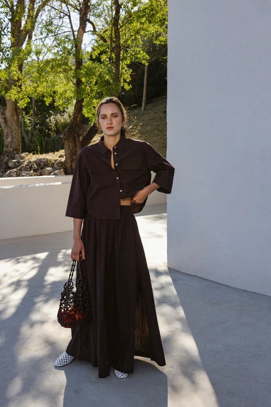 Kilt long skirt