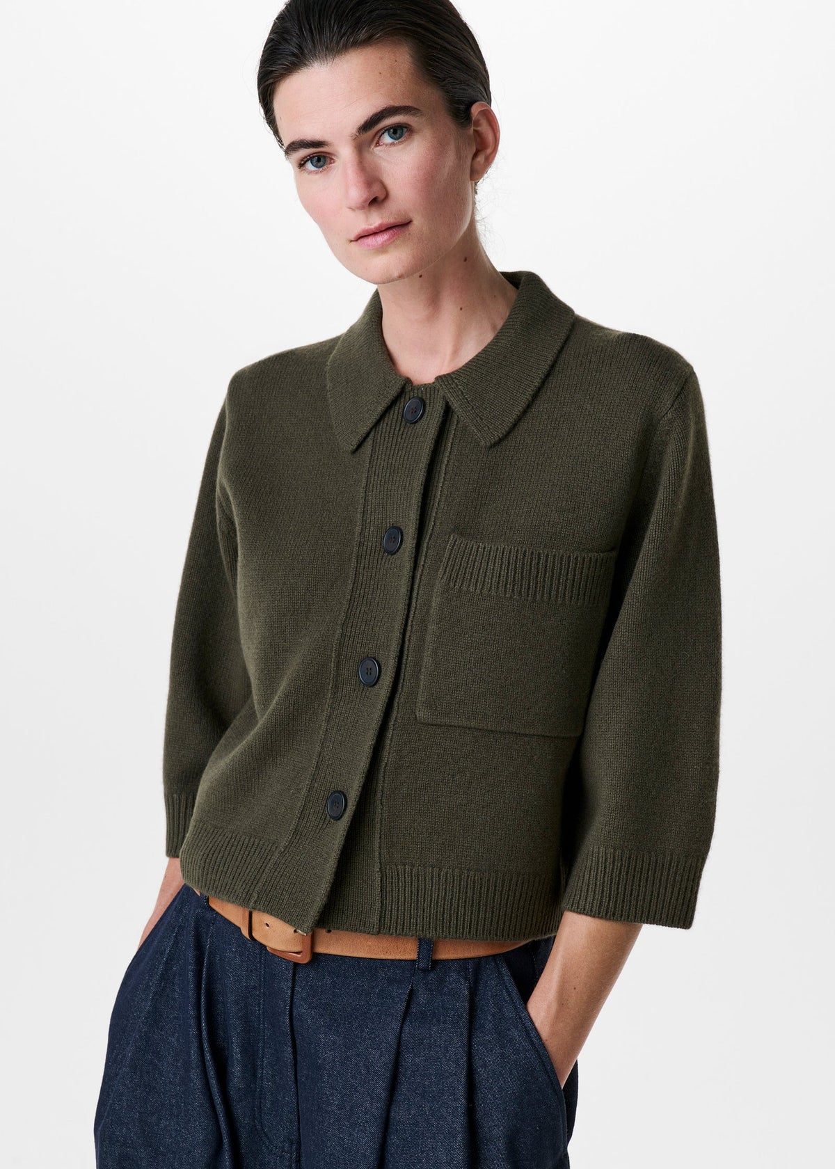 Polo Cardigan
