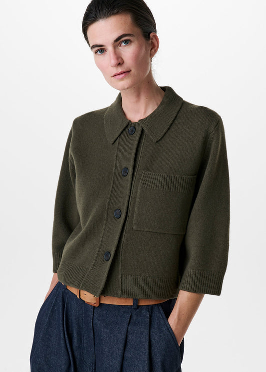 Polo Cardigan