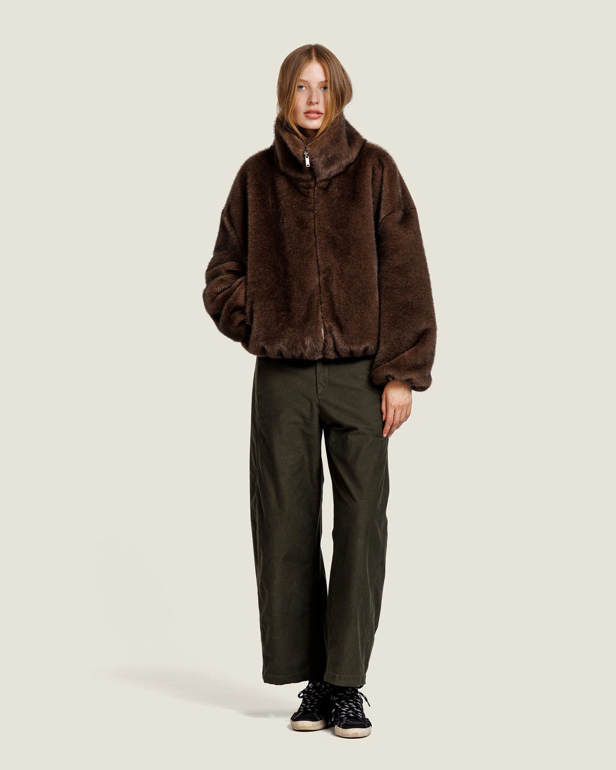 Ally Faux Mink Jacket