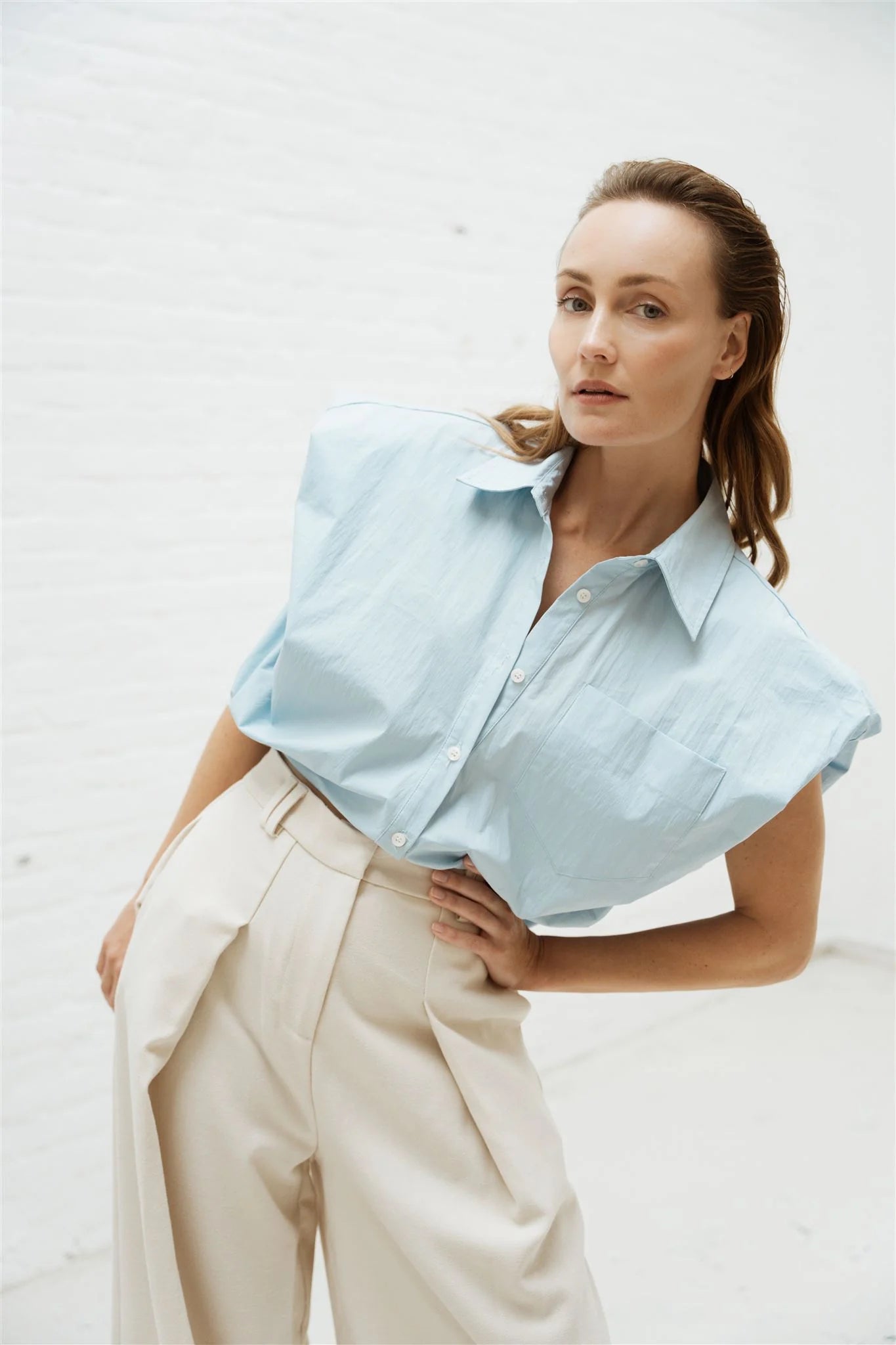 Billie Blouse Blue