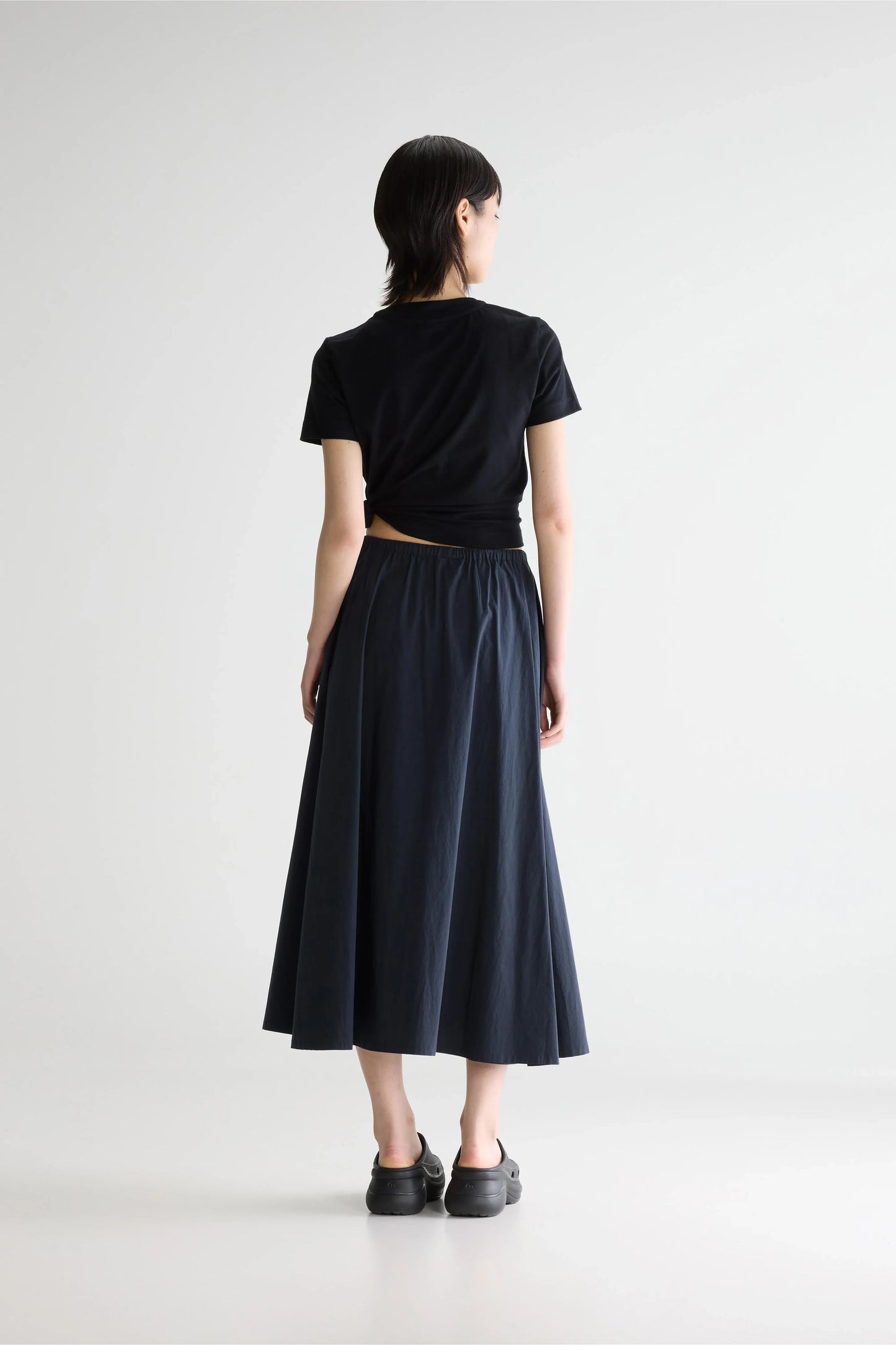 Harlin rok donker blauw