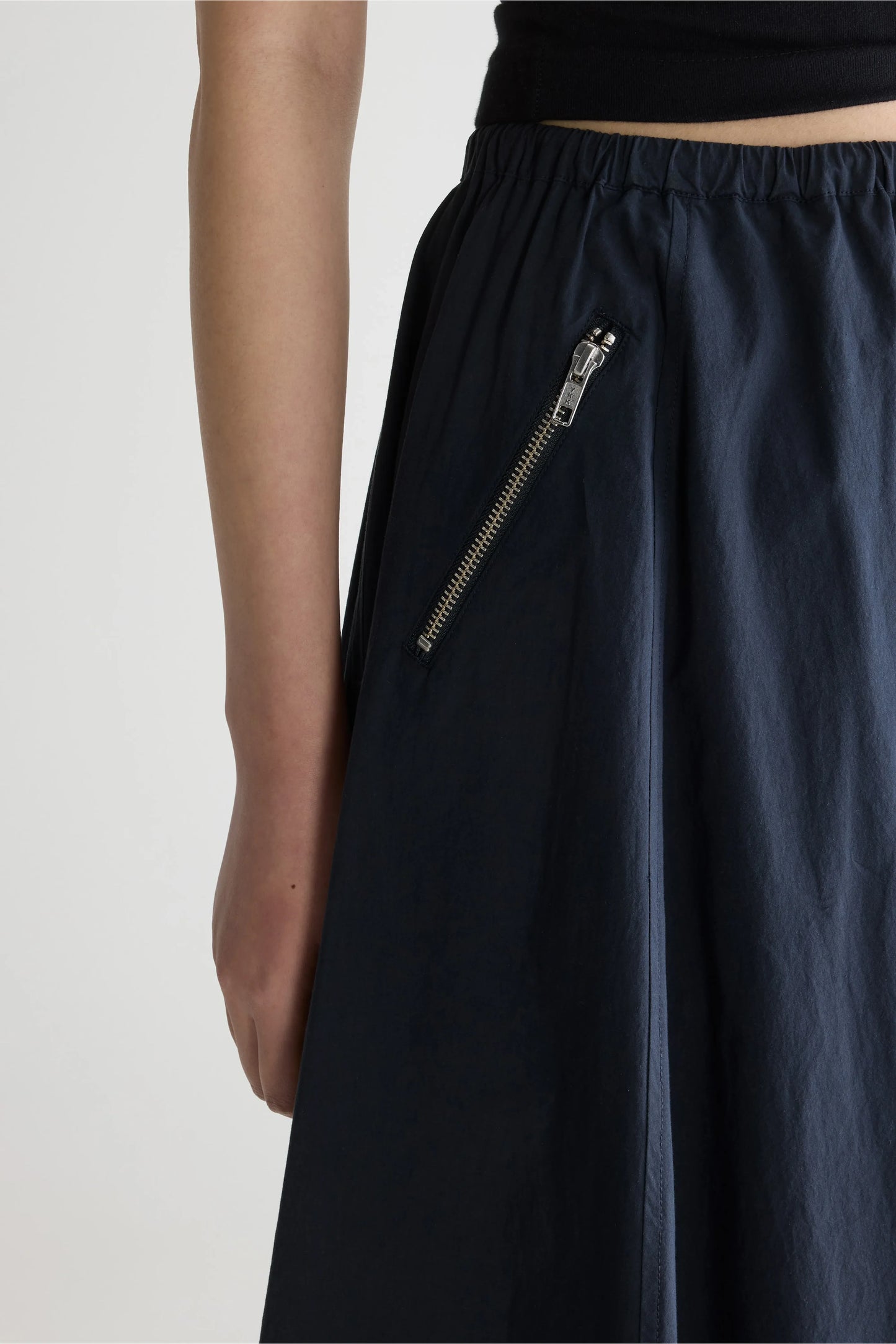 Harlin rok donker blauw