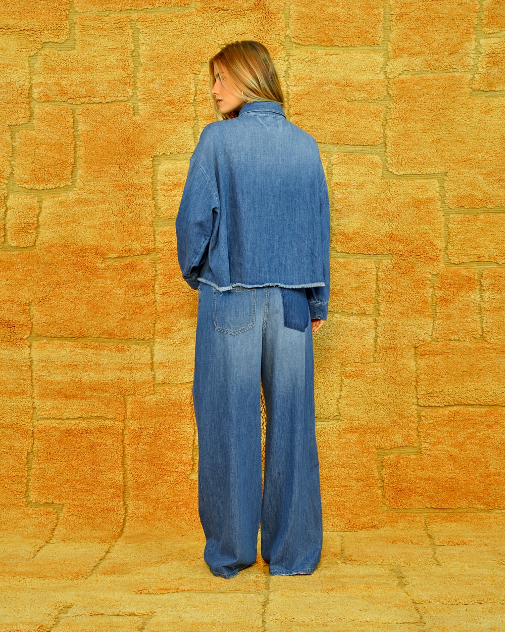 Cooper Denim Washed Blouse