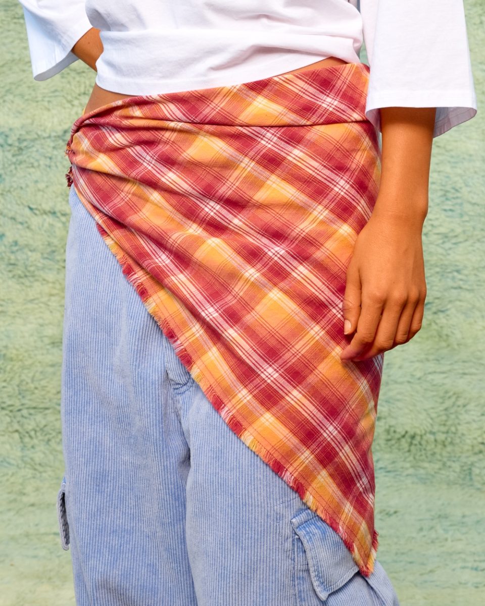 Sammy Scarf Checked
