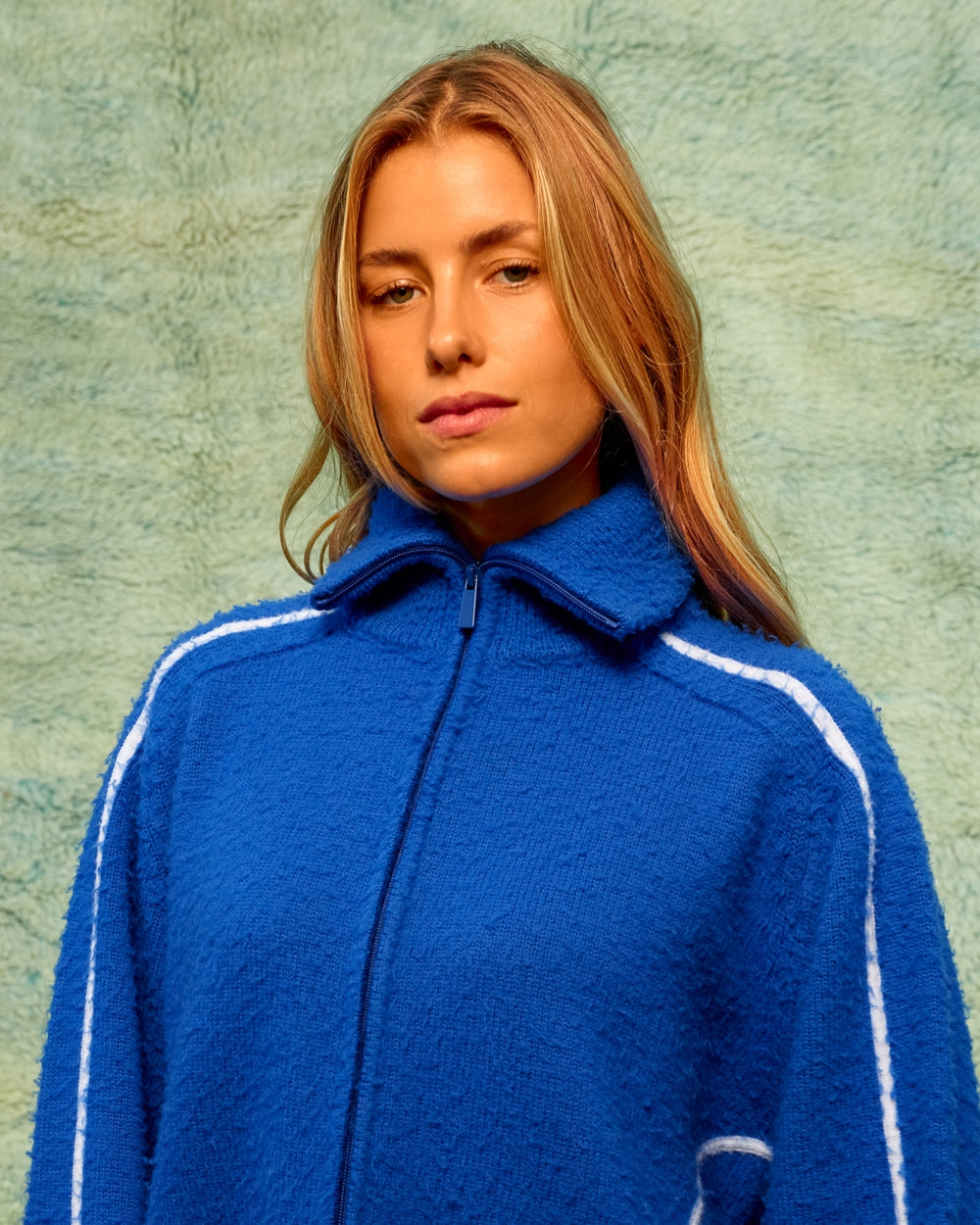 Scottie Zip Up Sweater