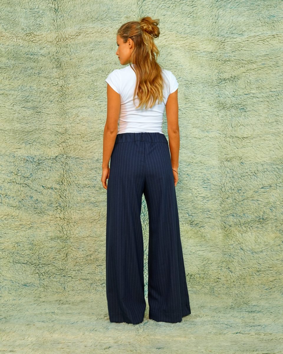 Super Woody Pin Striped Pants