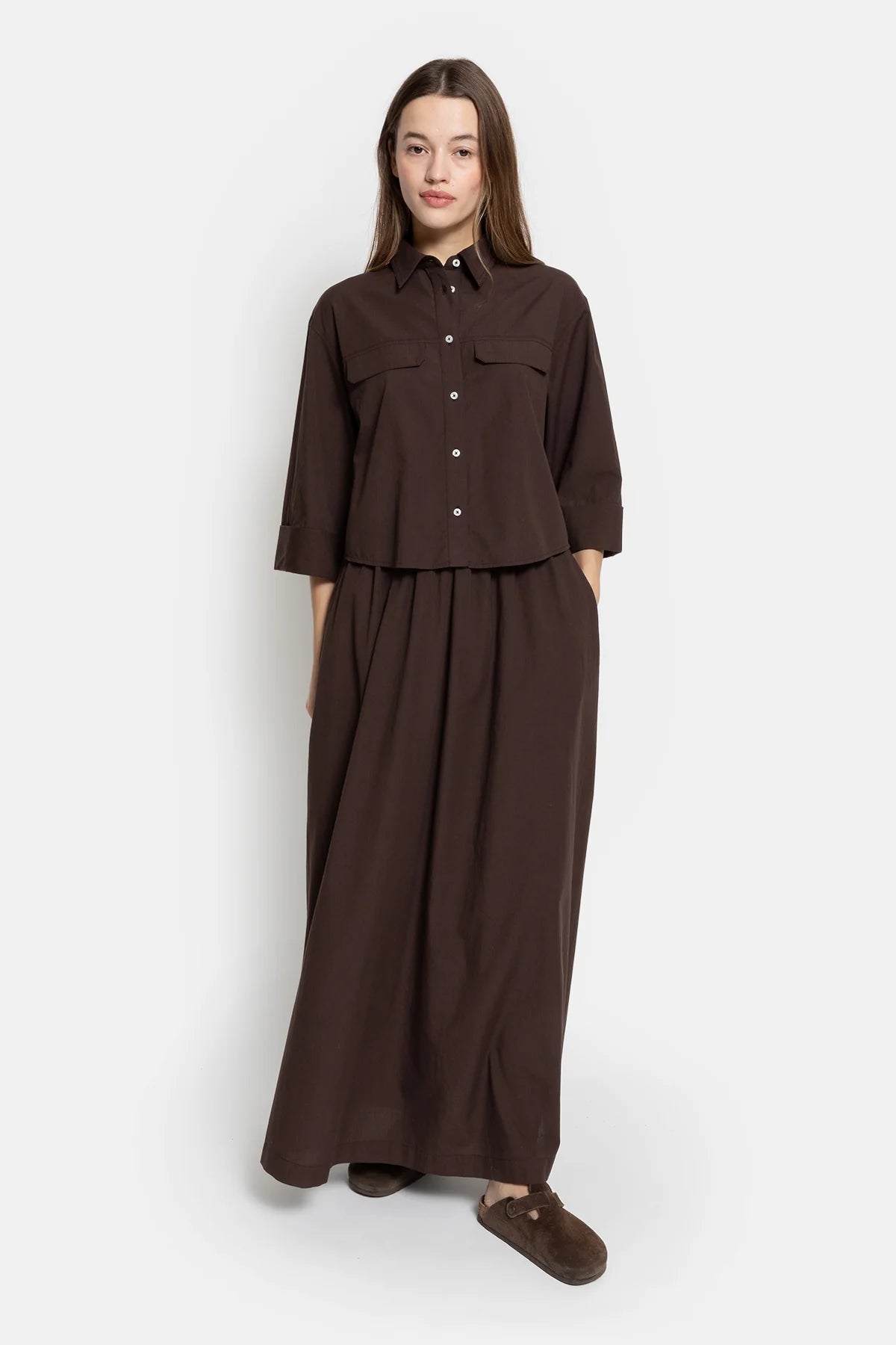 Kilt long skirt