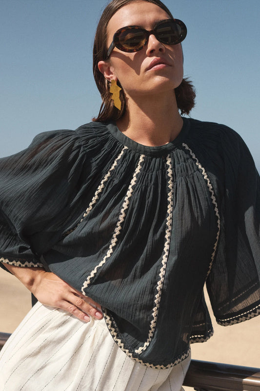 Emmi Embroidery Blouse